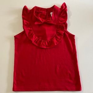Janie and Jack ruffle Tank top